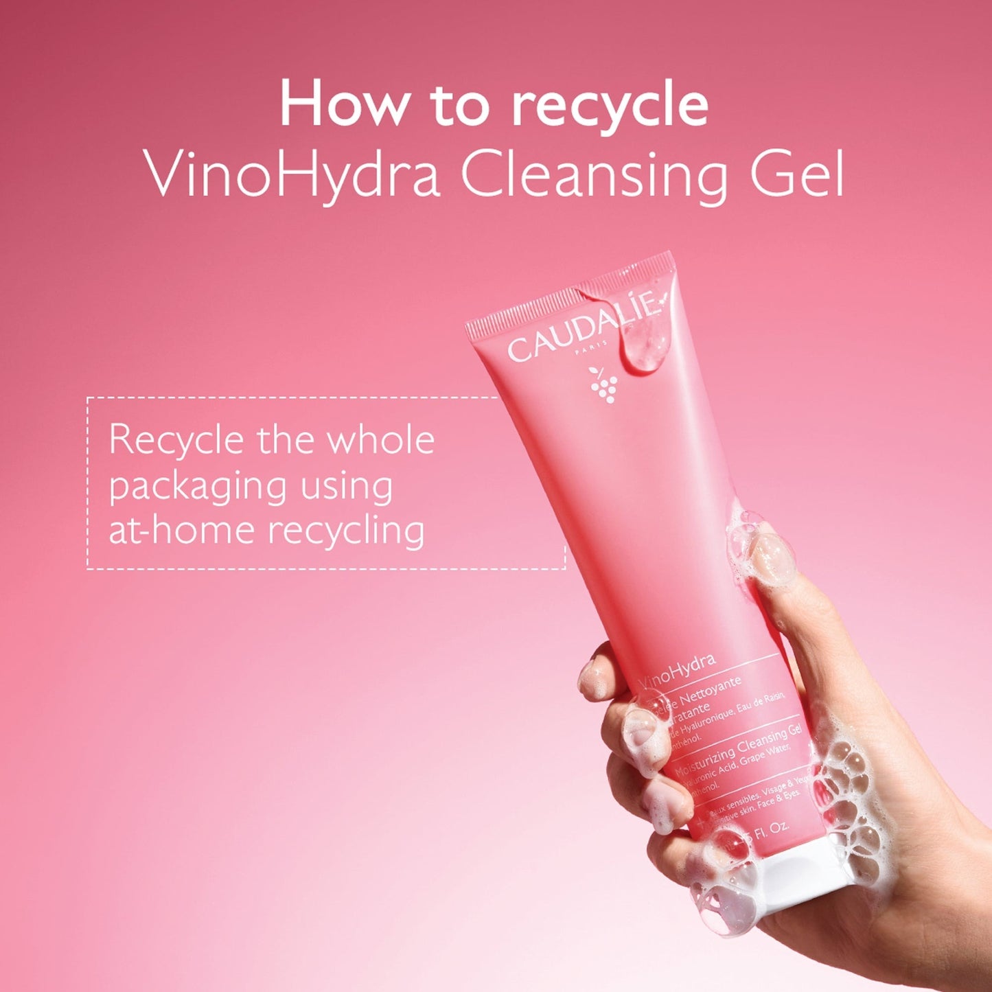Caudalie Vinohydra Moisturising Cleansing Gel 150ml